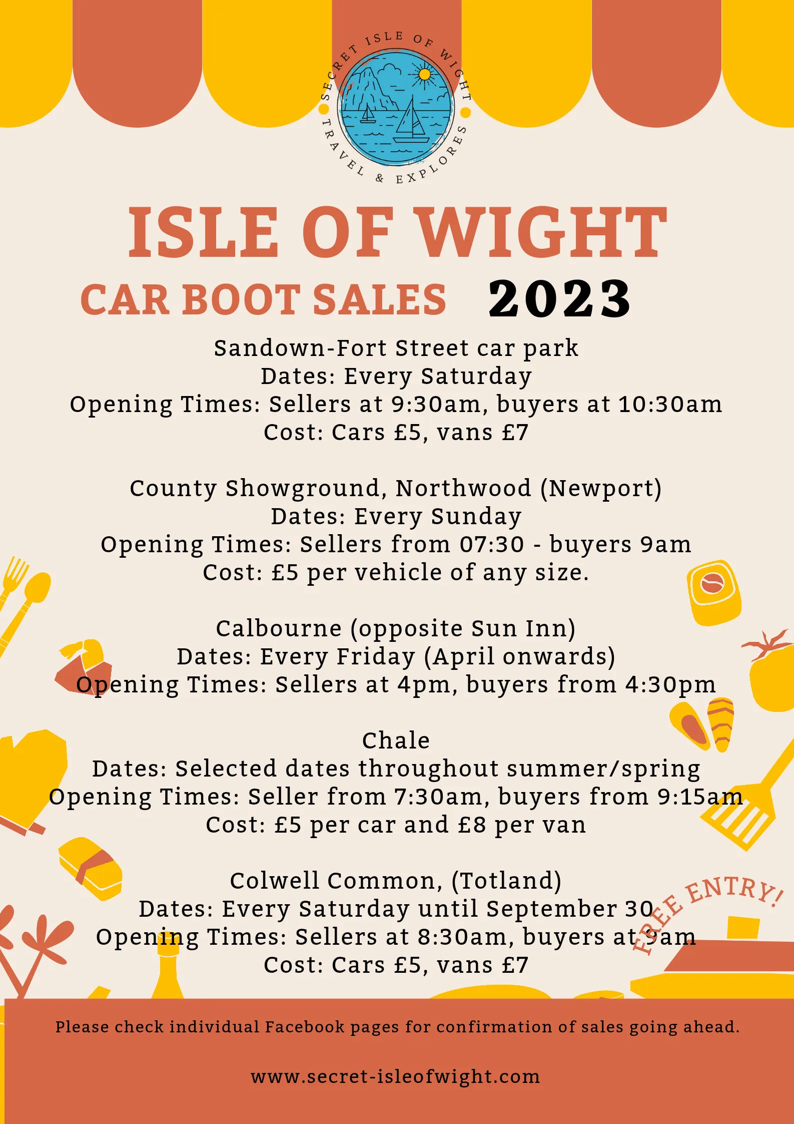 2023 Guide to Car Boot Sales in the Isle of Wight