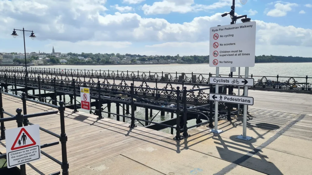 Ryde Pier Island Sould Isle of Wight