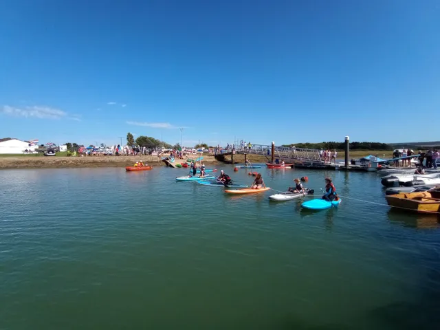 SUP Paddlle Boarding in River Yar